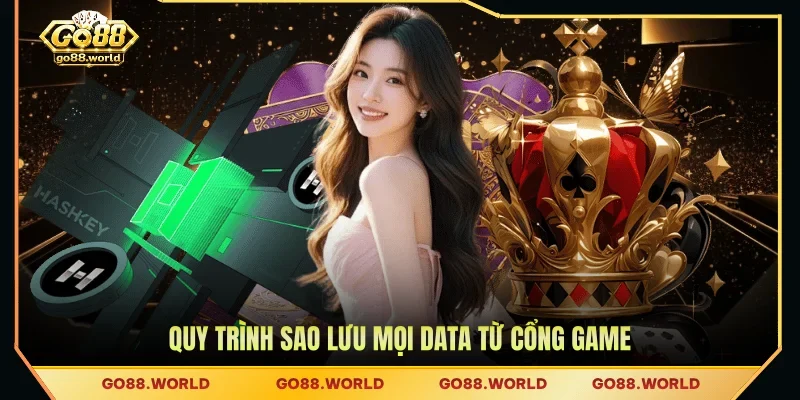 Quy trình sao lưu mọi data từ cổng game 